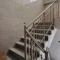 نرده پله استیل