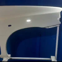 گلگیر و کاپوت پراید رنگ شده سفید