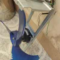 فروش موتور فن کولر گازی همراه پروانه فن کولر