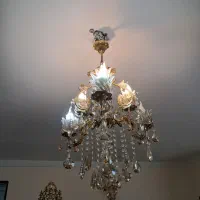 لوستر برنزی و دیواری