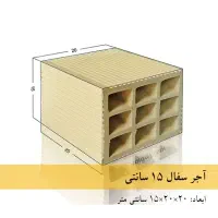 ۱۰۰۰ تا آجر سفال زیر قیمت|مصالح و تجهیزات ساختمان|قروه, |دیوار