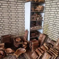 اندازه ظروفی چوبی|ظروف سرو و پذیرایی|فشاپویه, |دیوار