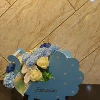 باکس گل های بوبو بالن دار|گل مصنوعی|تبریز, |دیوار