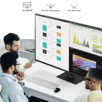 مانیتورفوقحرفهای LG 43UN700 مثل داشتن چندمانیتور