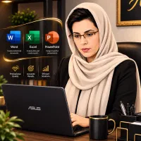 خدمات تخصصی اداری، تایپ، ورد، اکسل و پاورپوینت
