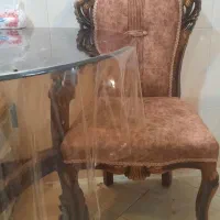 میز ناهار خوری چهار نفره|میز و صندلی غذاخوری|اصفهان, درب کوشک|دیوار