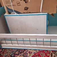 سرویس تخت و کمد و گهواره و ویترین کودک و نوجوان|تخت و سرویس خواب|فارسان, |دیوار