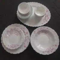 سرویس چینی ۶نفره و سرویس آرکوپال نو