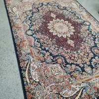 2تخته فرش 9متری طرح  آیدا 700شونه سورمه ای