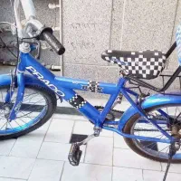 دوچرخه سایز ۱۶ آبی