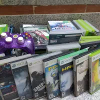 انواع بازی های X box360 به همراه دسته بازی|کنسول، بازی ویدئویی و آنلاین|اصفهان, ملاصدرا|دیوار