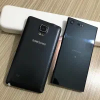 گوشی نوت ۴ سامسونگ و سونی اکسپریا xzبا لوازم|موبایل|تهران, اقدسیه|دیوار