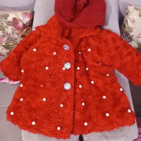 پالتو با کلاه|کفش و لباس بچه|ماهدشت, |دیوار