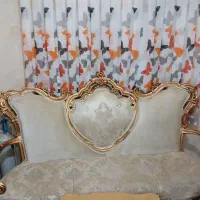 مبل سلطنتی در حد نو ۹ نفره سالم