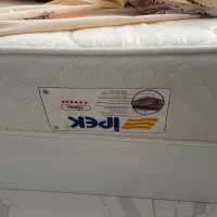 تخت خواب  وتشک دونفره کامل های گلاس کاملا نو|تخت و سرویس خواب|بوکان, |دیوار