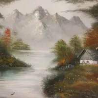 تابلو طرح رنگ روغن|تابلو، نقاشی، عکس|تبریز, |دیوار