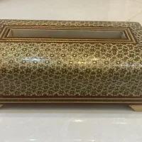 جا دستمالی خاتم اصل