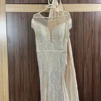 لباس مجلسی و کت لی و کتان در حد نو