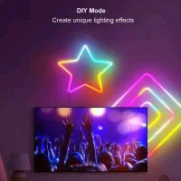 نئون ۷رنگ مخصوص دکوراسیون|ریسه و چراغ تزئینی|اهواز, نادری|دیوار