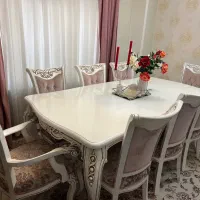 میزغذاخوری ۸نفره سالم وشیک