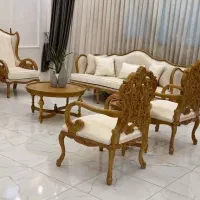 مبل کلاسیک کینگ|مبلمان خانگی و میز عسلی|یزد, |دیوار