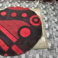 فرش ماشینی طرح گلیم و محراب