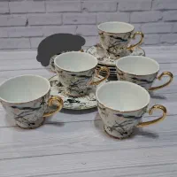 سرویس چایی فنجان نعلبکی سرامیکی برندباواریا