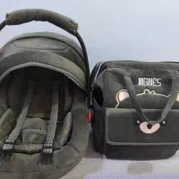 ست ساک و کریر مخمل مازراتی کاملا نو