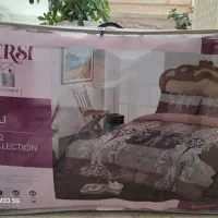 روتختی گلبهی رنگ ۶ تکه ملحفه کش دار