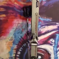 چوب اسکی Nordica با فیکس look و باتوم سالم