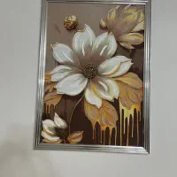 تابلو تکسچر گل برجسته