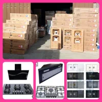 پخش گاز توکار Roz استیل با گارانتی 24 شیشه رومیزی