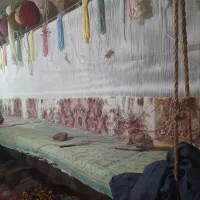 دار قالی، دستگاه قالی|ابزارآلات|بناب, |دیوار