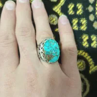 انگشتر فیروزه نقره