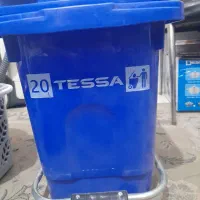سطل زباله پدال دار استیل