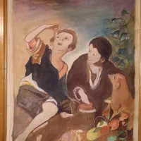 نقاشی اثرهنری ازنقاش معروف آبورنگ