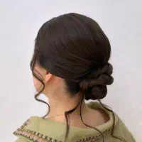 شنیون بافت مو|خدمات آرایشگری و زیبایی|بجنورد, |دیوار