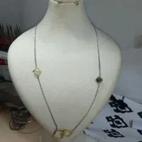 گردنبند نقره رنگ ثابت