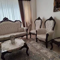 مبل استیل ۹ نفره|مبلمان خانگی و میز عسلی|تهران, گلستان (شهرک راه آهن)|دیوار