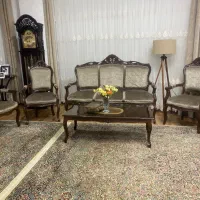 سرویس مبل و میز ناهار خوری|مبلمان خانگی و میز عسلی|رفسنجان, |دیوار