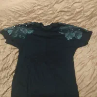 تیشرت لانگ پانچ دار