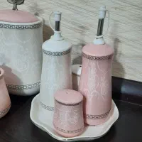 پاسماوری سفید و صورتی|ظروف نگهدارنده، پلاستیکی، یکبارمصرف|مشهد, الهیه|دیوار