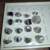 دستبند انگشتر و گردنبند نقره