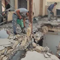 تخریب سختمان چاه کن مغنی وصل فاضلاب شهری|خدمات پیشه و مهارت|قم, زند آباد|دیوار