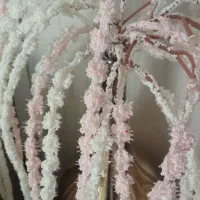 دو شاخه گل مصنوعی