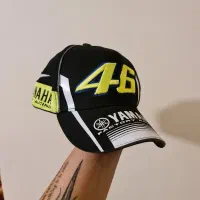 کلاه کپ موتور سواری یاماها بک لایت دار