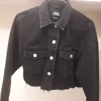 کاپشن جین zaraزارا اصل اروپا m|لباس|تهران, دبستان|دیوار
