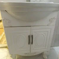 ست روشویی کابینتی و باکس و آینه و شیر