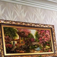 تابلوفرش دستبافت تبریز ابریشم