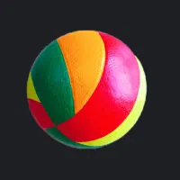 توپ والیبال چسبی پرسی